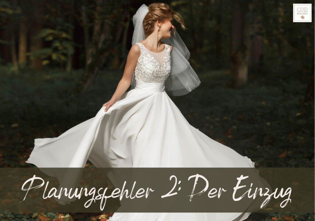 5 typische Fehler freie Trauung Einzug Braut Bräutigam