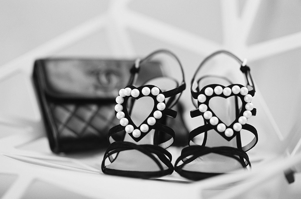 Coco Chanel black white schwarz weiß Hochzeit