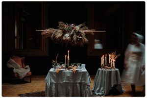 Boho Rhapsody - winterliche kleine mini Hochzeit in einer verlassenen Villa