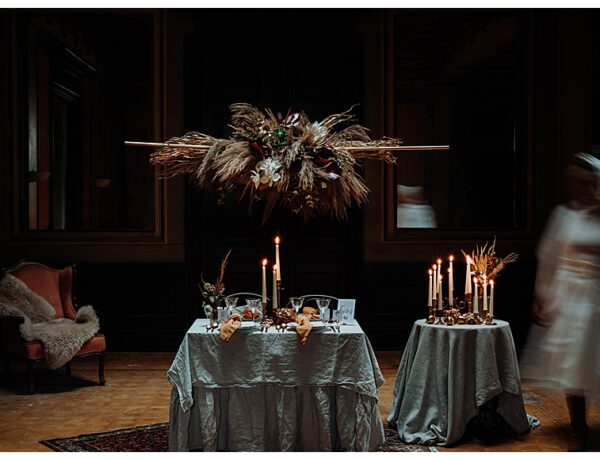 Boho Rhapsody - winterliche kleine mini Hochzeit in einer verlassenen Villa
