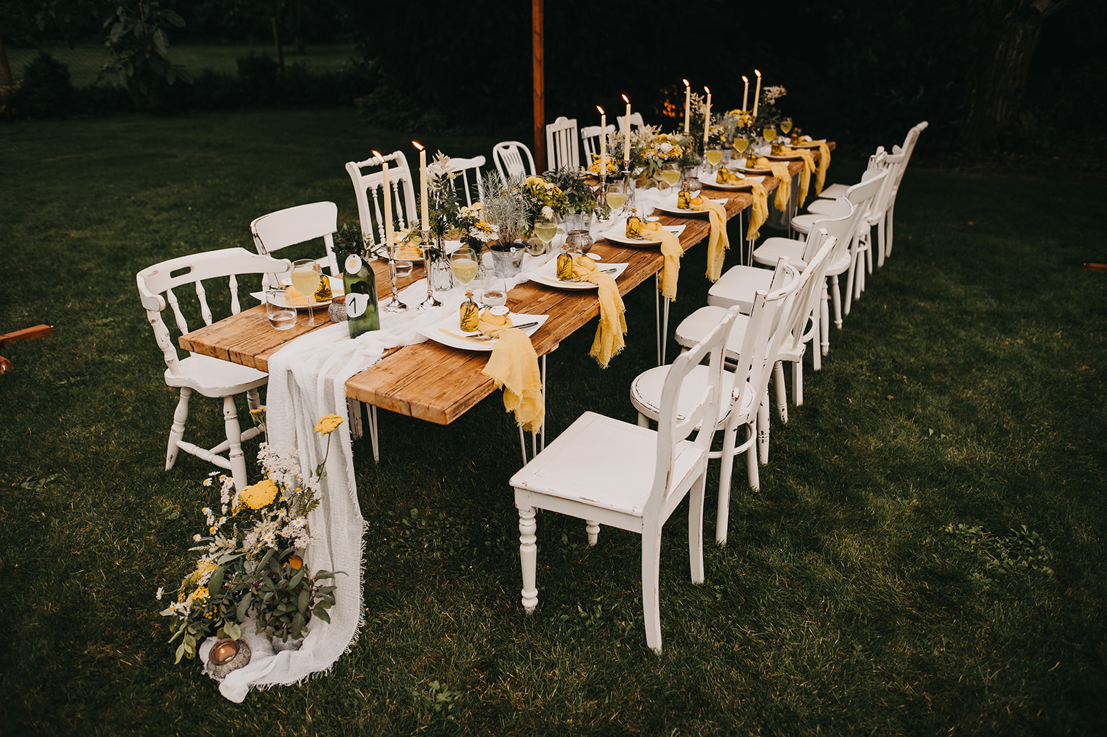 Hochzeitsplanung DIY Gartenhochzeit